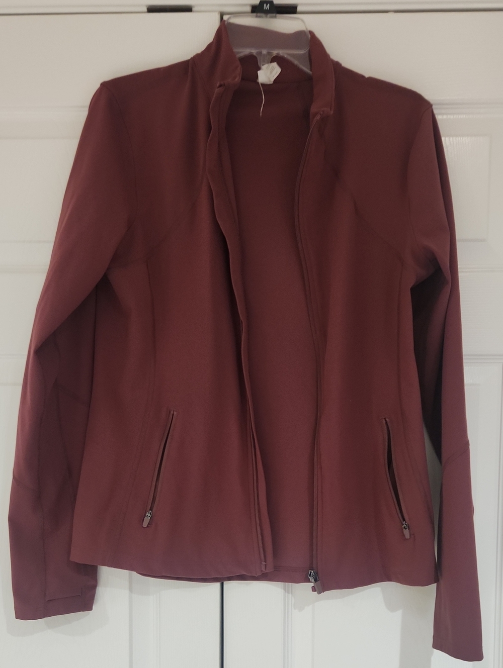 90 Degree By Reflex Women's Utility Jacket in Brick Red